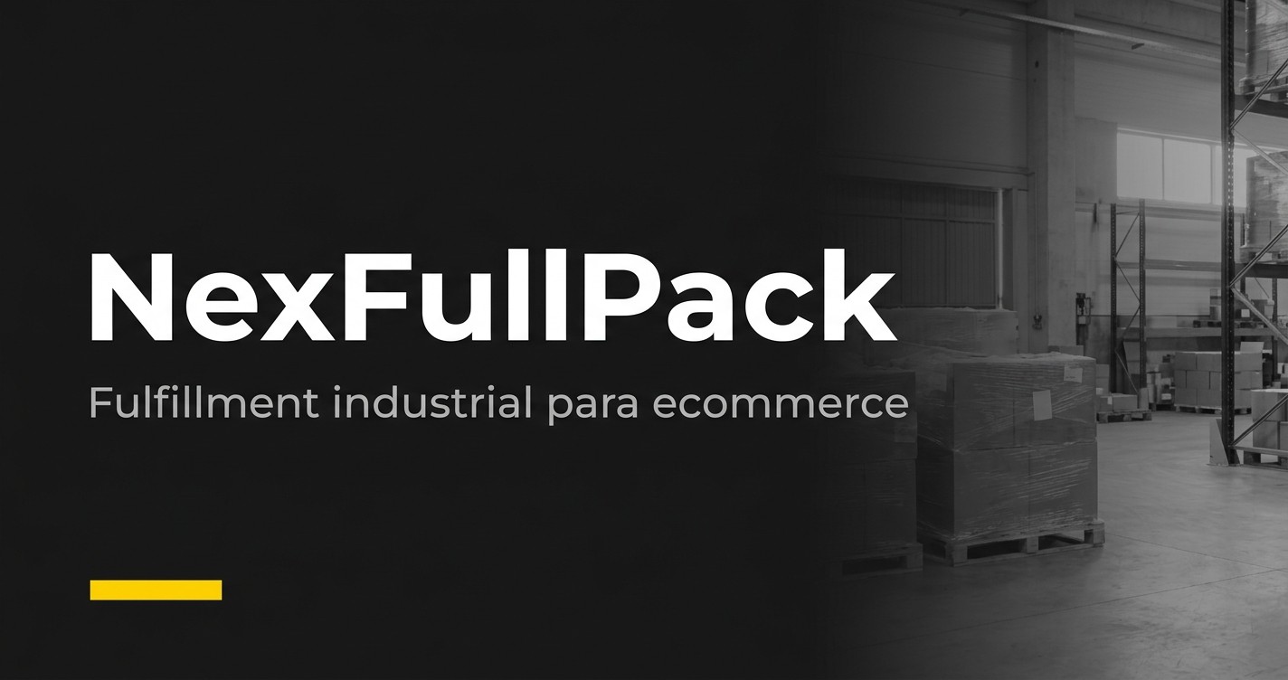 Operario empaquetando un pedido NexFullPack